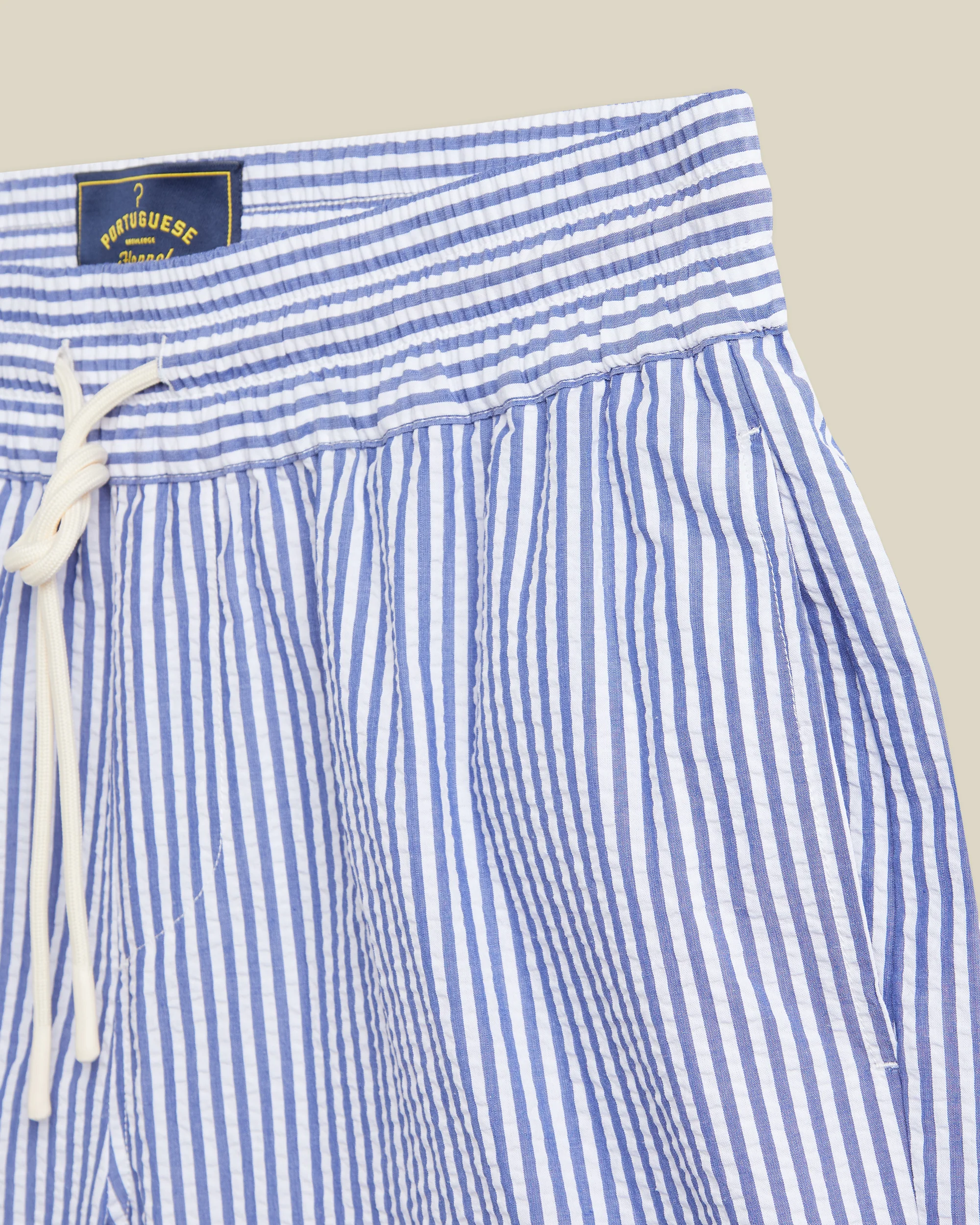ATLANTICO STRIPE SHORTS - BLUE - Image 3