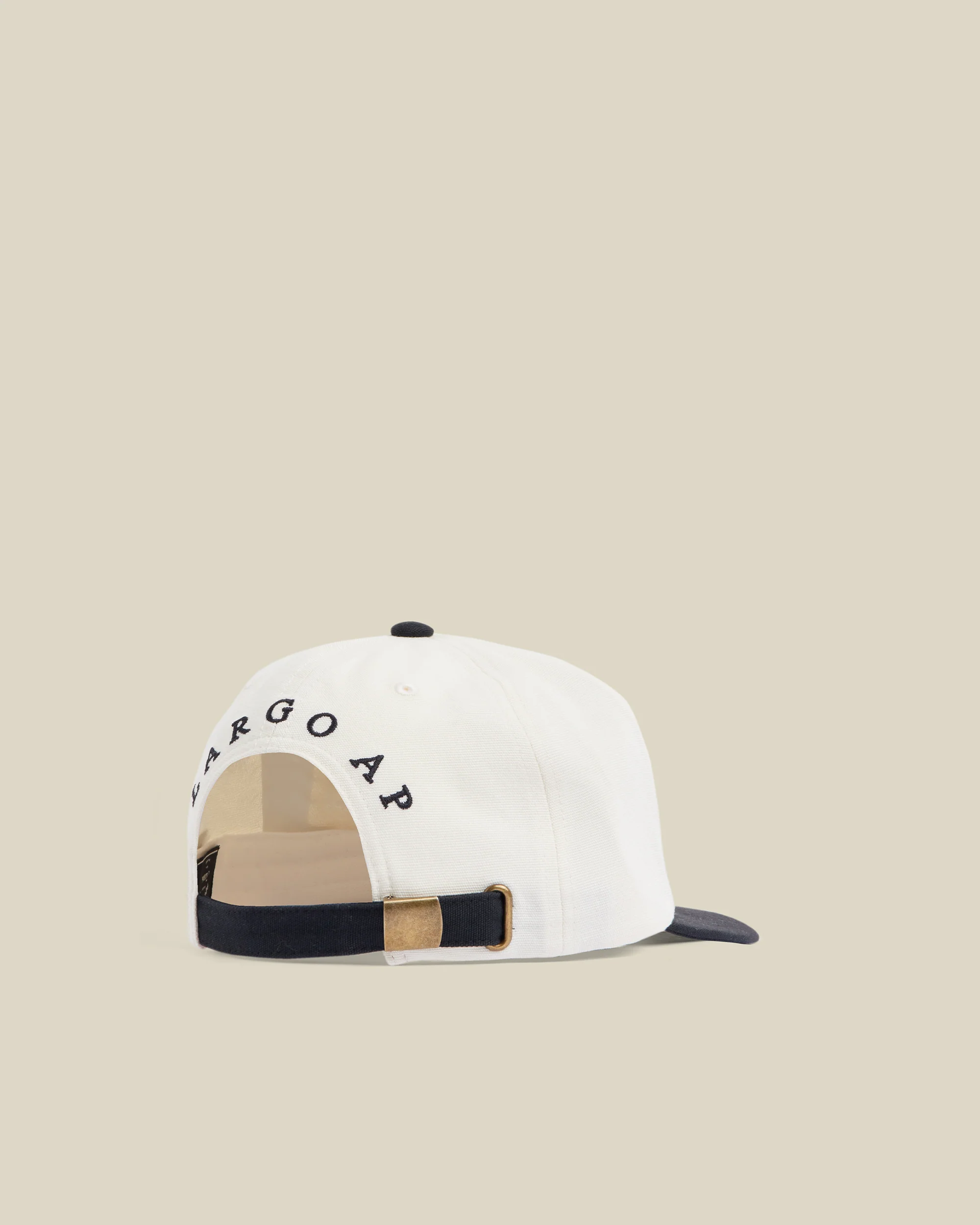 CAP CANVAS - BLACK ECRU - Image 3