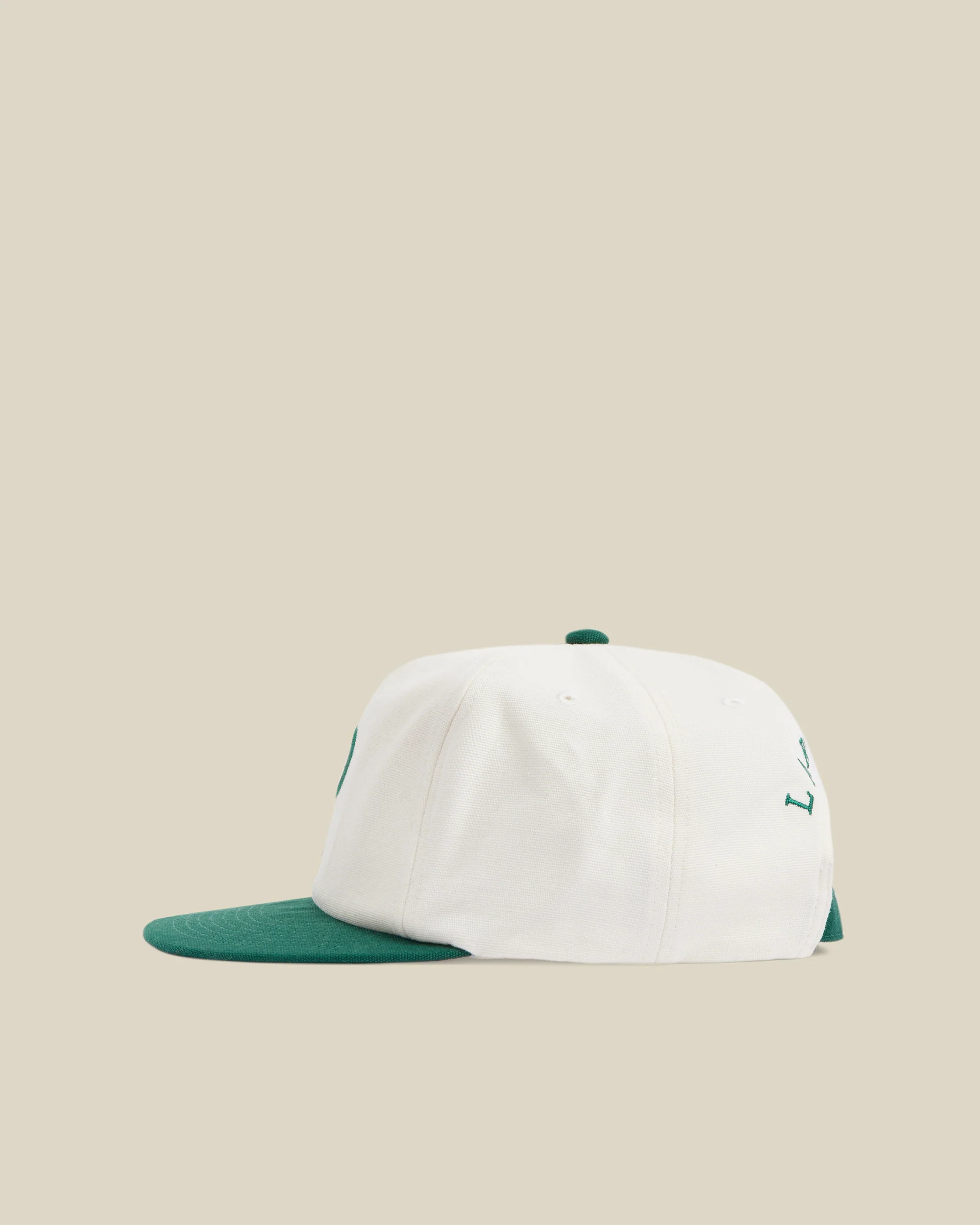 CAP CANVAS - GREEN ECRU - Image 2