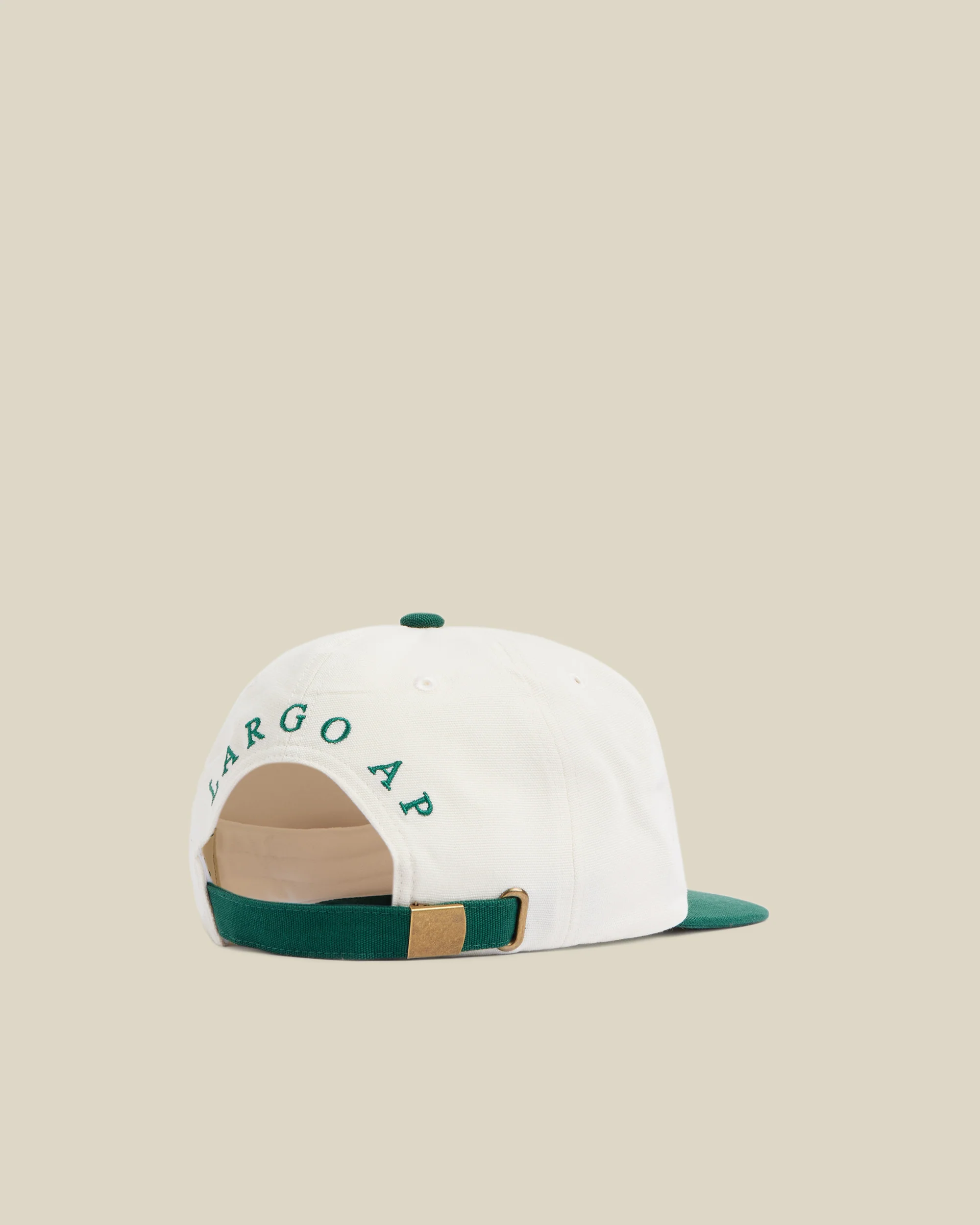 CAP CANVAS - GREEN ECRU - Image 3