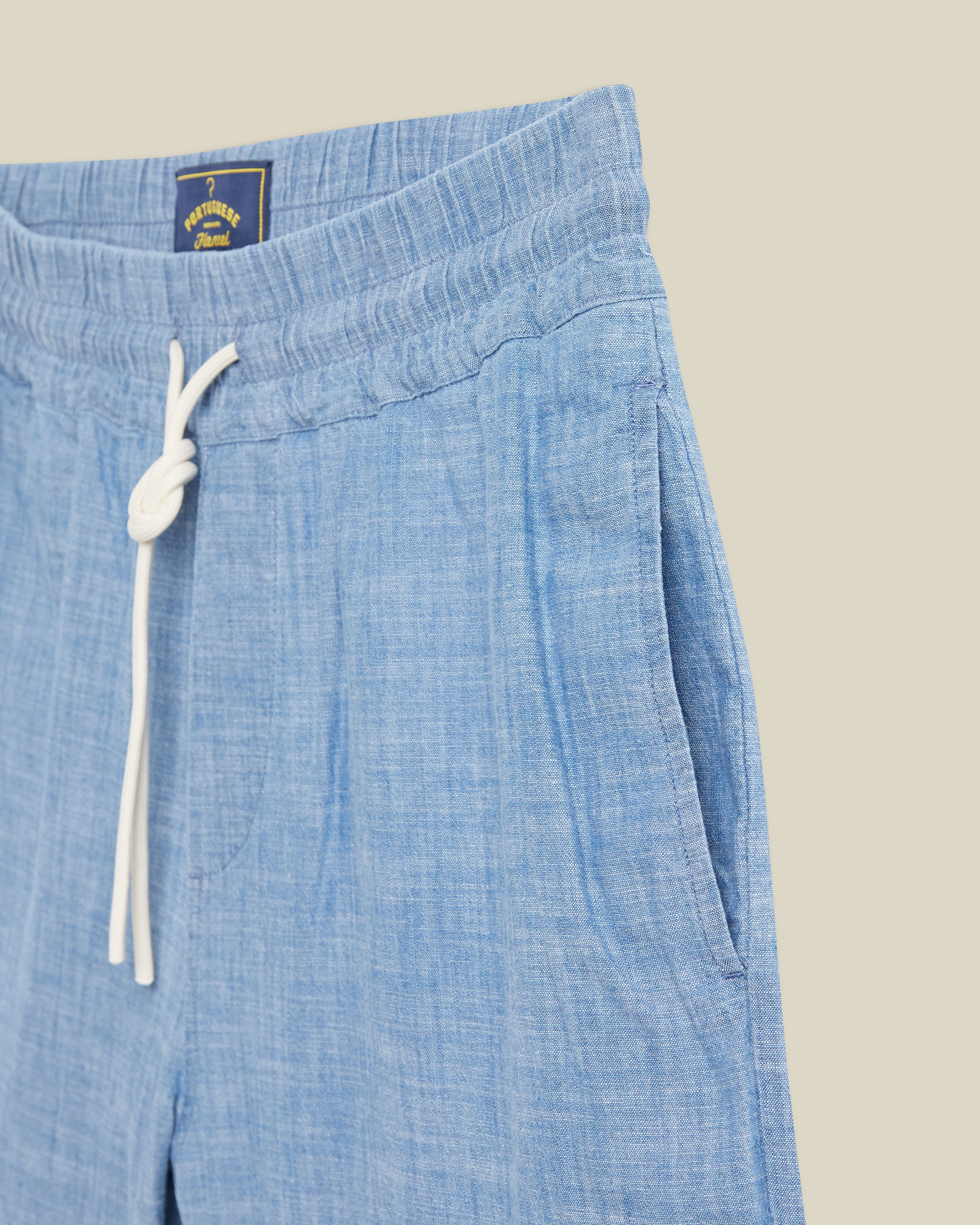 CHAMBRAY SHORTS - Image 3