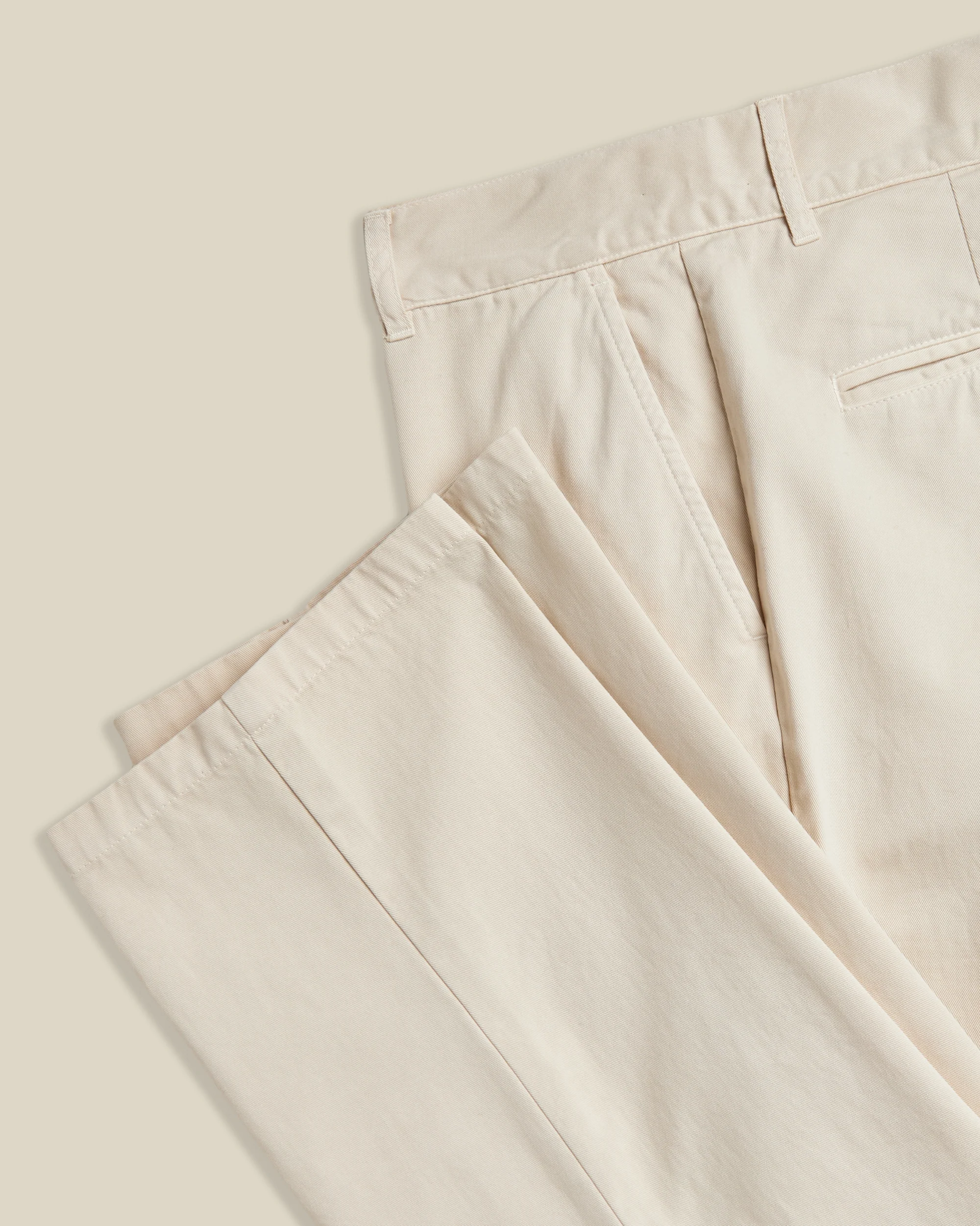 LABURA TROUSERS - ECRU - Image 4