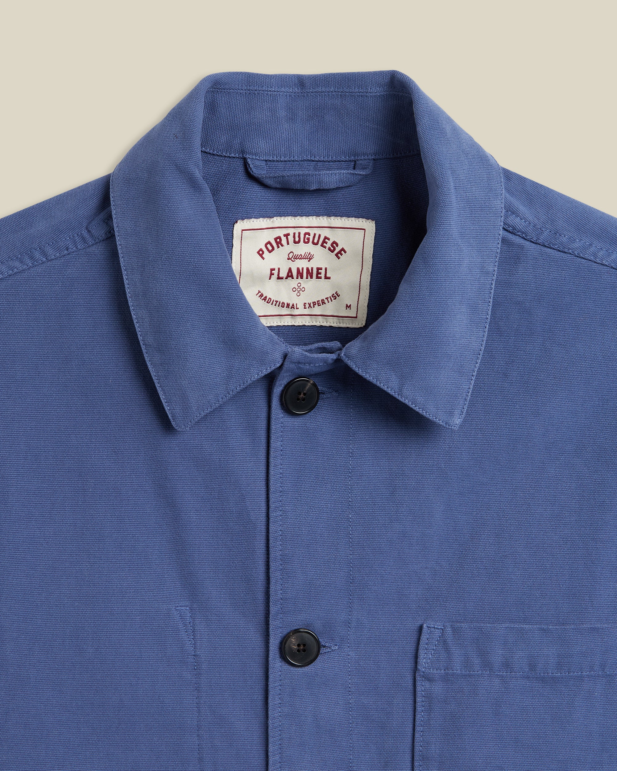 LEGACY JACKET IN CANVAS - BLUE - Image 2