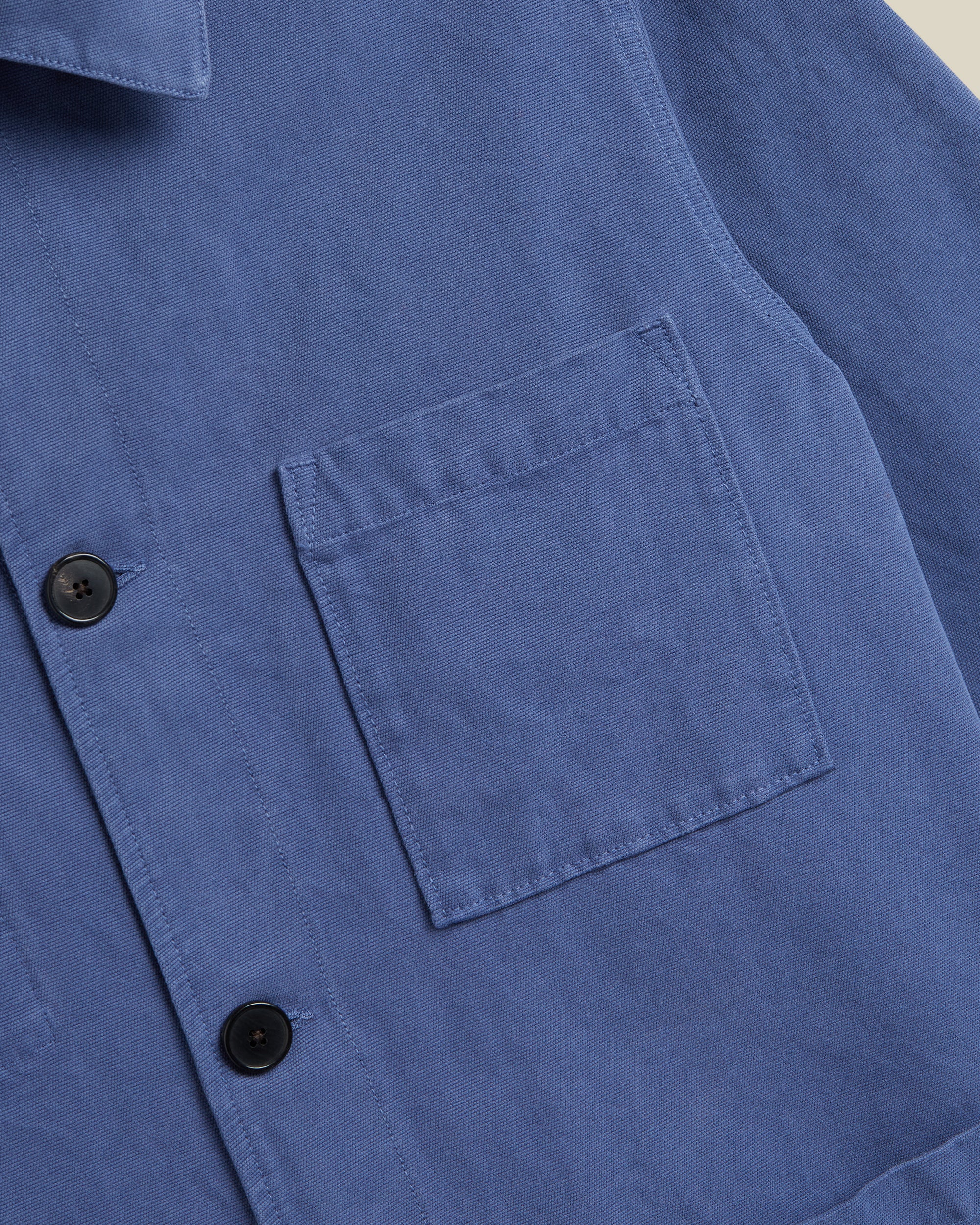 LEGACY JACKET IN CANVAS - BLUE - Image 3