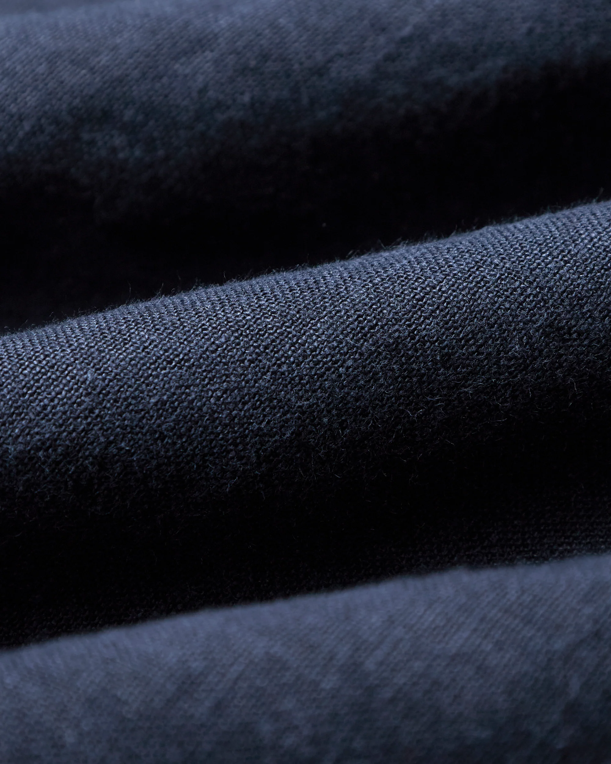 LINEN CAMP COLLAR - NAVY - Image 4
