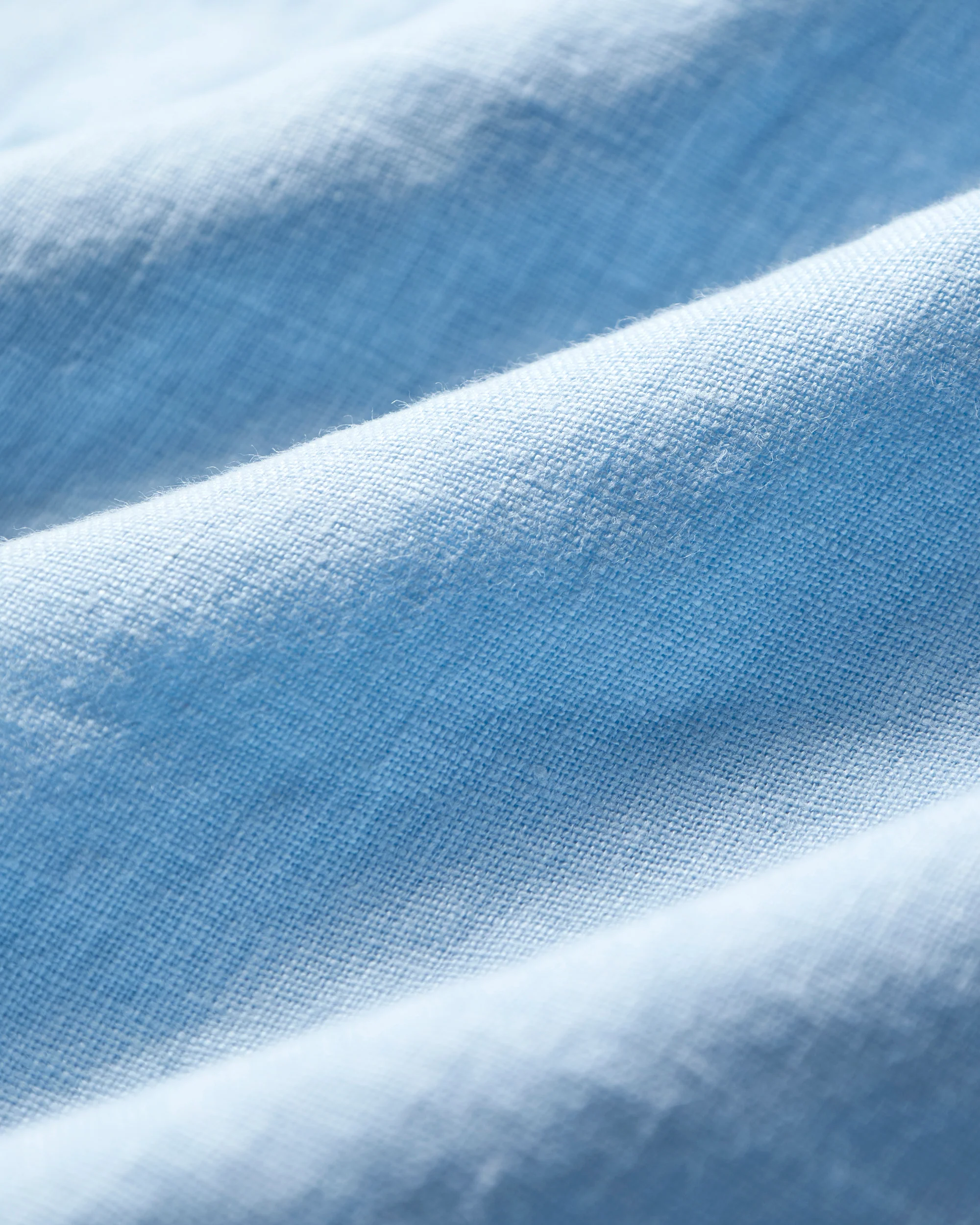 LINEN CAMP COLLAR - SKY - Image 4