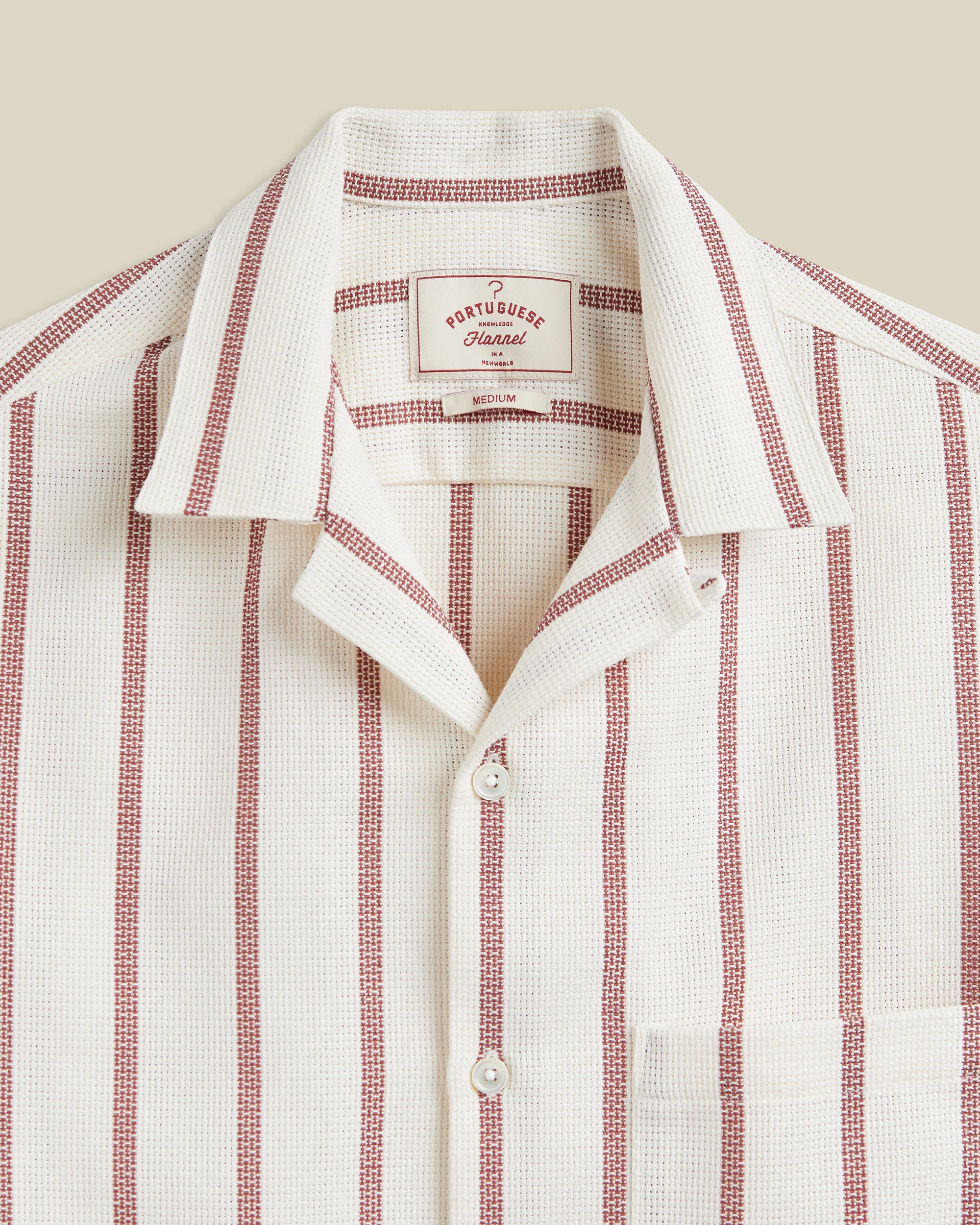 PIQUET STRIPE - BORDEAUX - Image 2